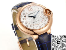 Cartier Ballon Bleu WGBB0052 AF Factory Alligator Leather Strap