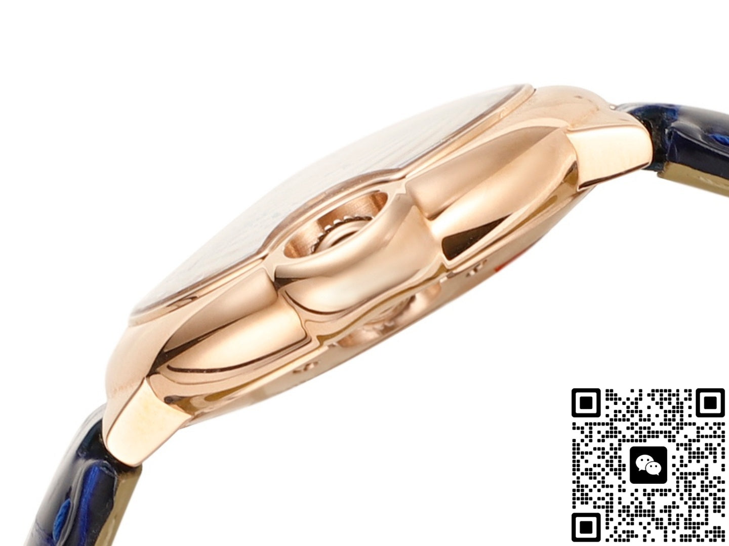 Cartier Ballon Bleu WGBB0052 AF Factory Alligator Leather Strap