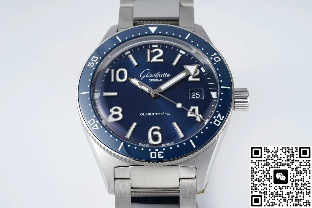 Glashutte Spezialist SeaQ 1-39-11-09-81-70 RXW Factory Stainless Steel Strap