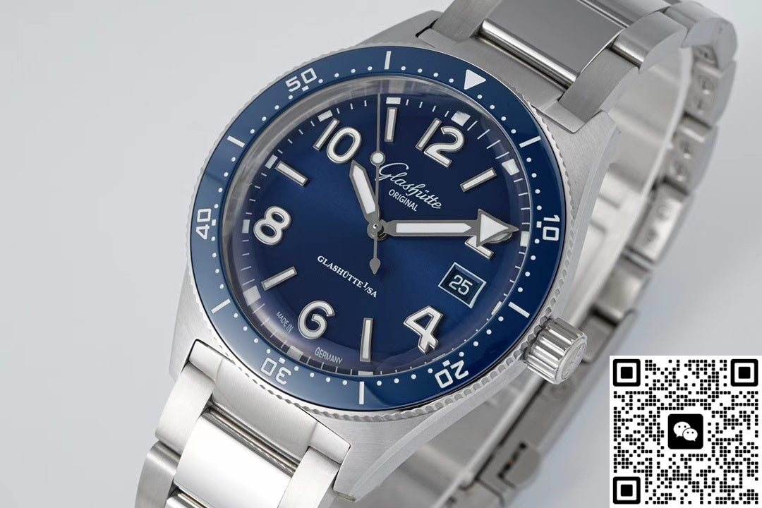 Glashutte Spezialist SeaQ 1-39-11-09-81-70 RXW Factory Stainless Steel Strap