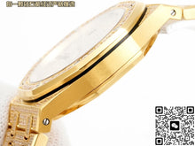 Audemars Piguet Royal Oak 16202BA.HH.1241BA.01 OMF Factory Inlaid with sapphires