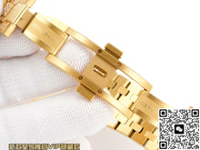 Audemars Piguet Royal Oak 16202BA.HH.1241BA.01 OMF Factory Inlaid with sapphires
