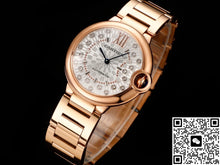Cartier Ballon Bleu WJBB0082 AF Factory Rose Gold Strap
