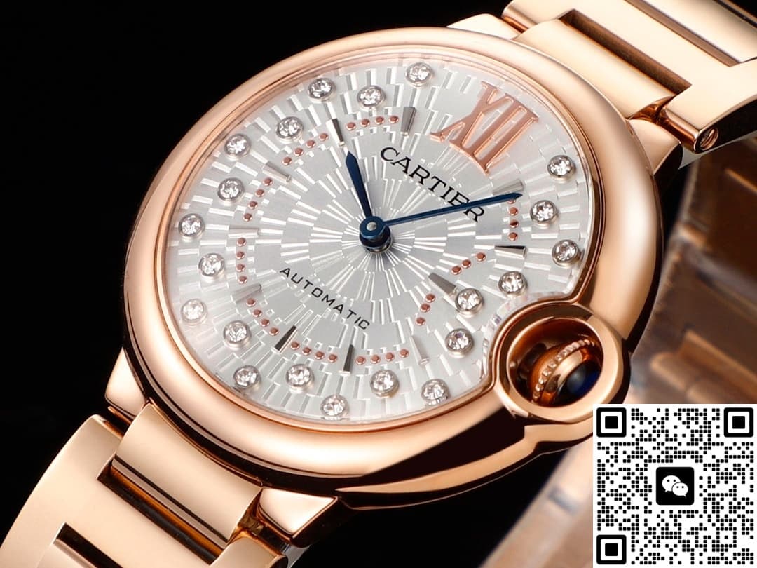 Cartier Ballon Bleu WJBB0082 AF Factory Rose Gold Strap