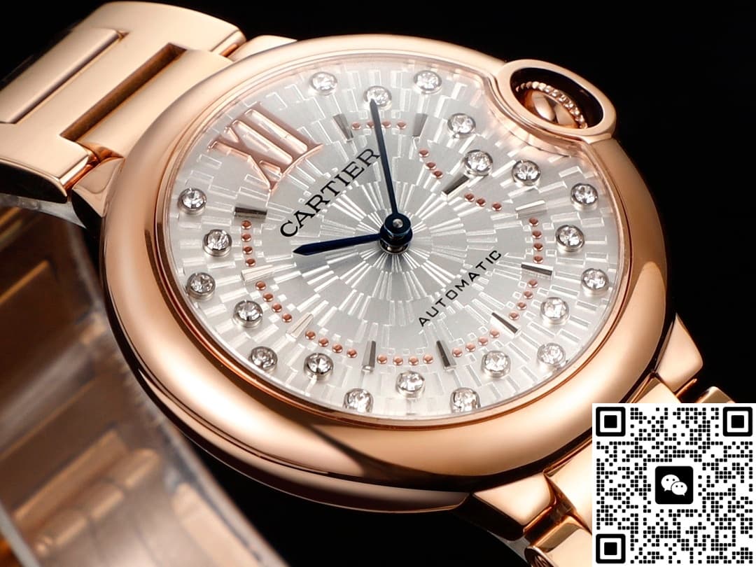 Cartier Ballon Bleu WJBB0082 AF Factory Rose Gold Strap