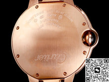 Cartier Ballon Bleu WJBB0082 AF Factory Rose Gold Strap