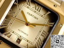 Cartier Santos WGSA0095 TW Factory Date Display