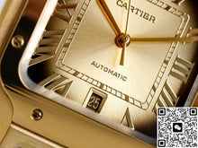 Cartier Santos WGSA0095 TW Factory Date Display