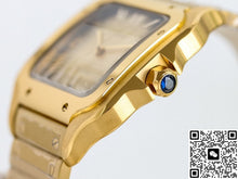 Cartier Santos WGSA0095 TW Factory Date Display