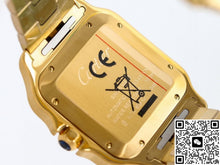Cartier Santos WGSA0095 TW Factory Date Display