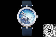 Van Cleef & Arpels Poetic Complications VCARO8ZD00 5G Factory Alligator Leather Strap