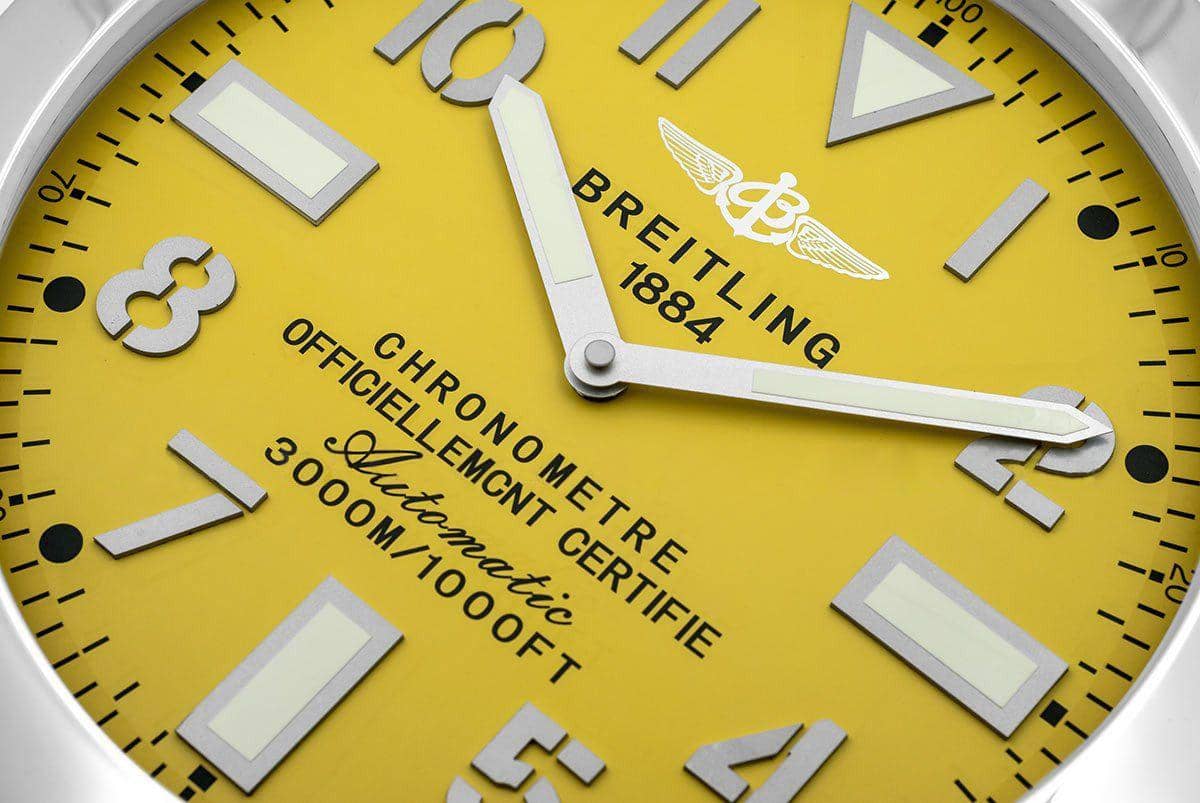 BREITLING WALL CLOCK – AVENGER BR07 EDITION