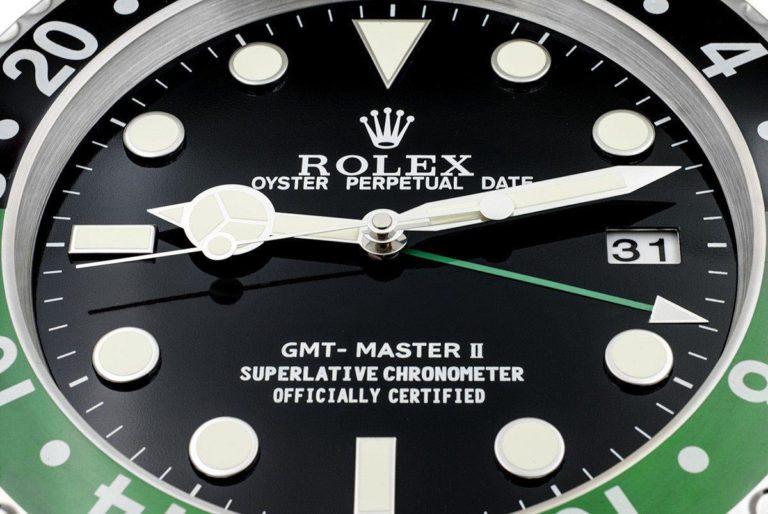 ROLEX GMT MASTER 2 SPRITE – RL-14 DELUXE METAL WALL CLOCK