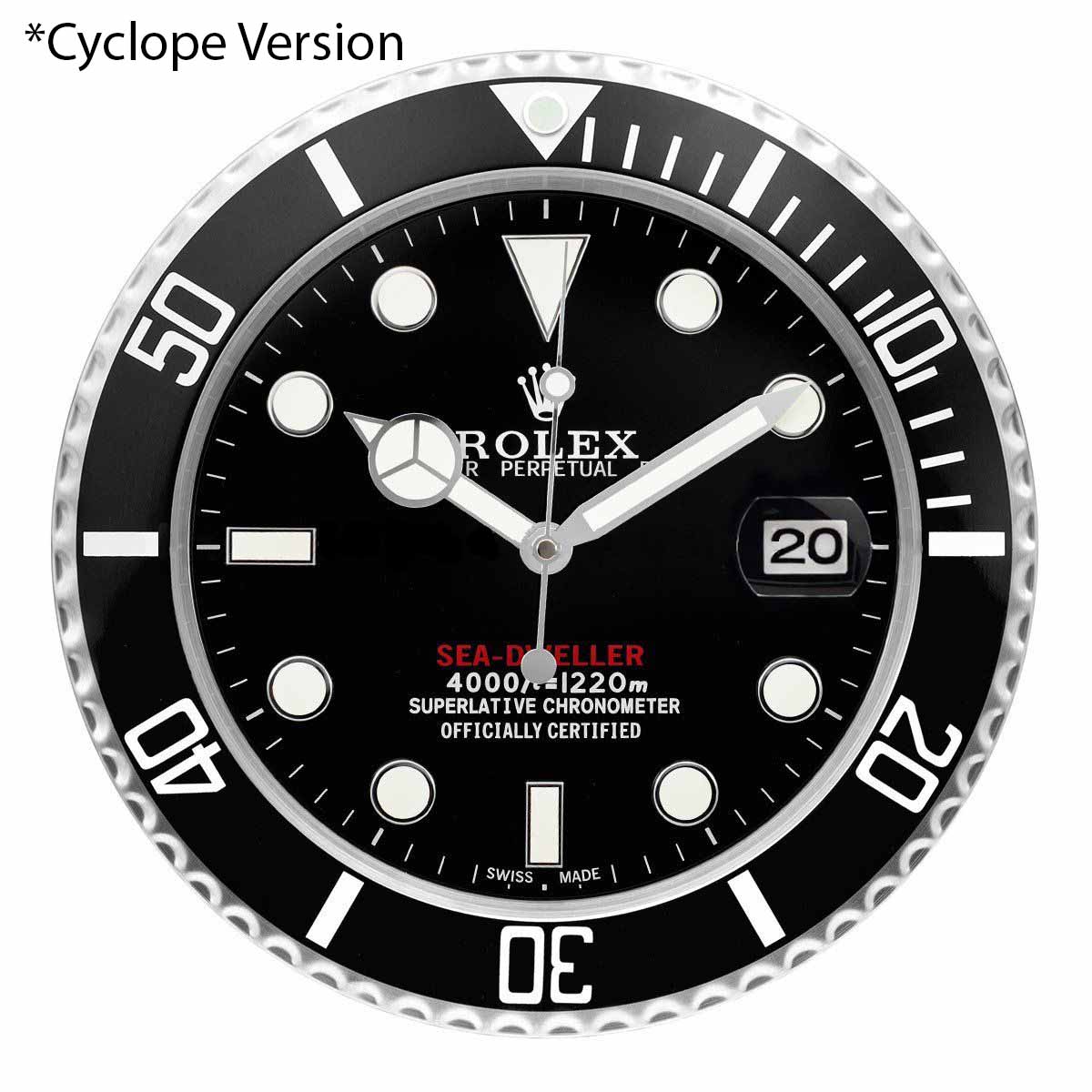 ROLEX WALL CLOCK – SEA-DWELLER – RL-191 DELUXE METAL WALL CLOCK