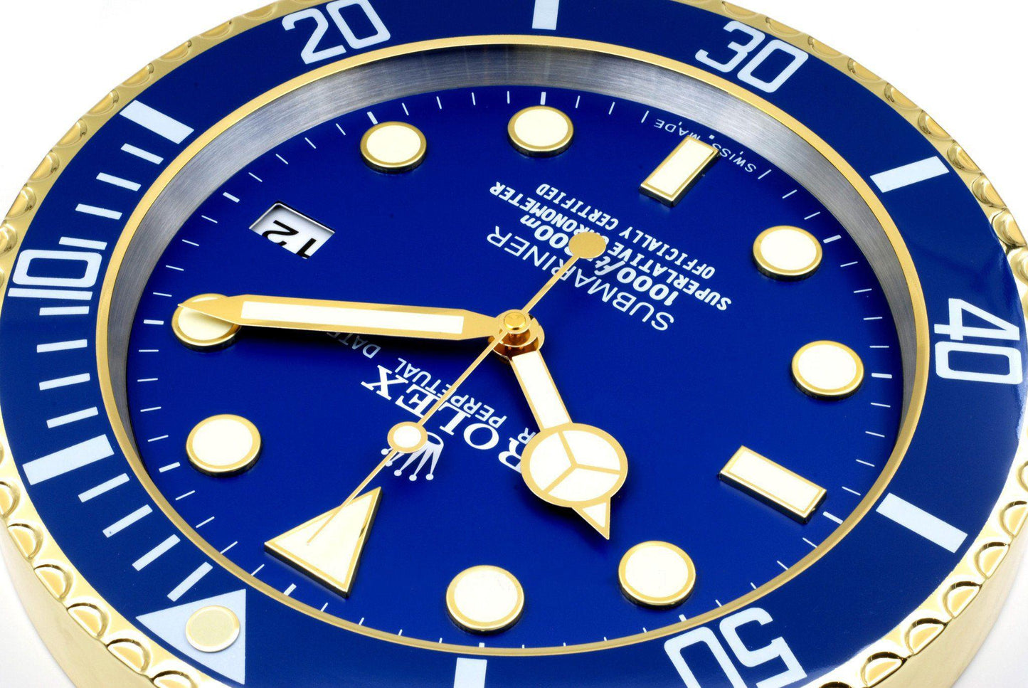ROLEX WALL CLOCK – SUBMARINER – RL-51 EDITION – 35 CM DELUXE METAL WALL CLOCK