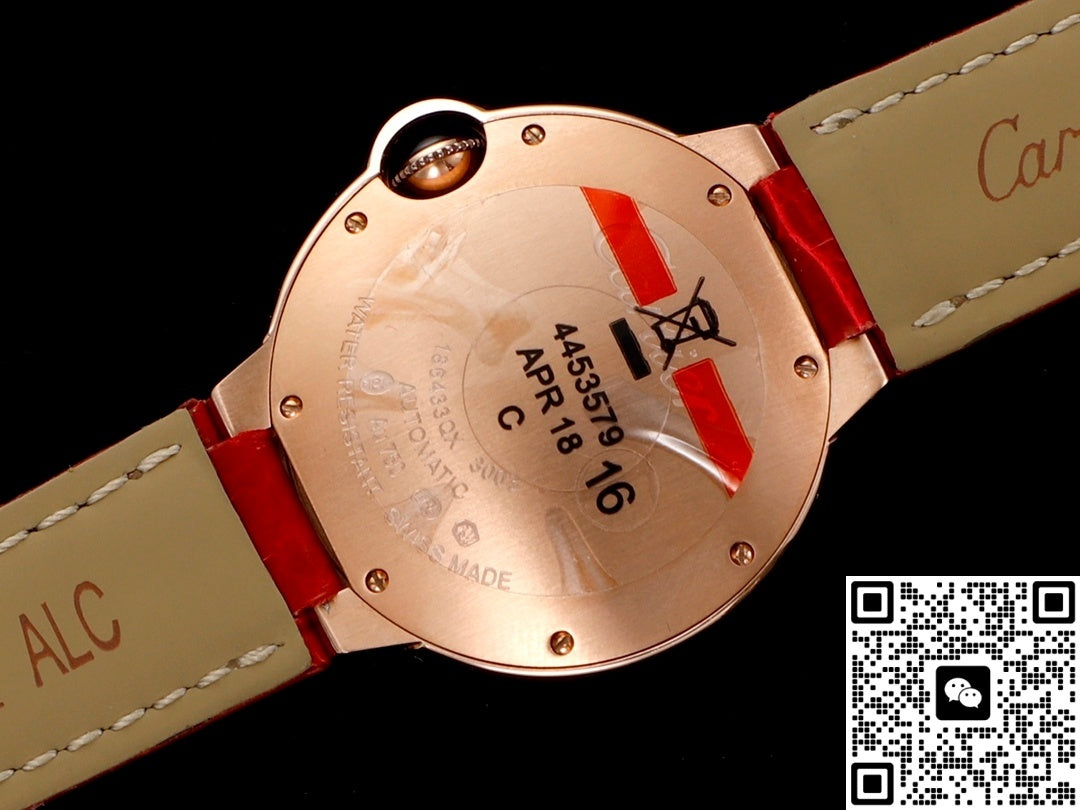 Cartier Ballon Bleu WJBB0080 AF Factory Diamond-Set Bezel