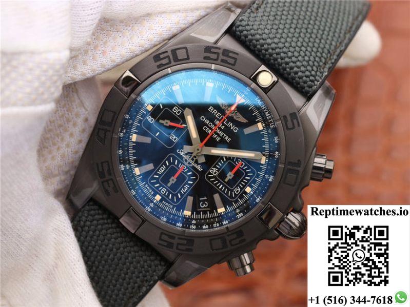Breitling Chronomat 44Mm Mb0111C3/Be35/153S.M Gf Factory Black Dial-Rep Time Watches