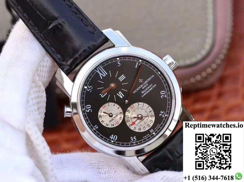 Vacheron Constantin Malte 42005/001G Tw Factory Black Dial-Rep Time Watches