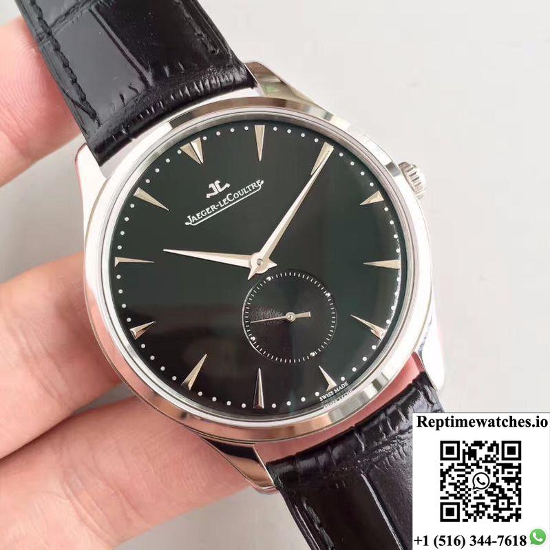 Jaeger-Lecoultre Master Ultra-Thin Q1358470 Zf Factory Black Dial-Rep Time Watches