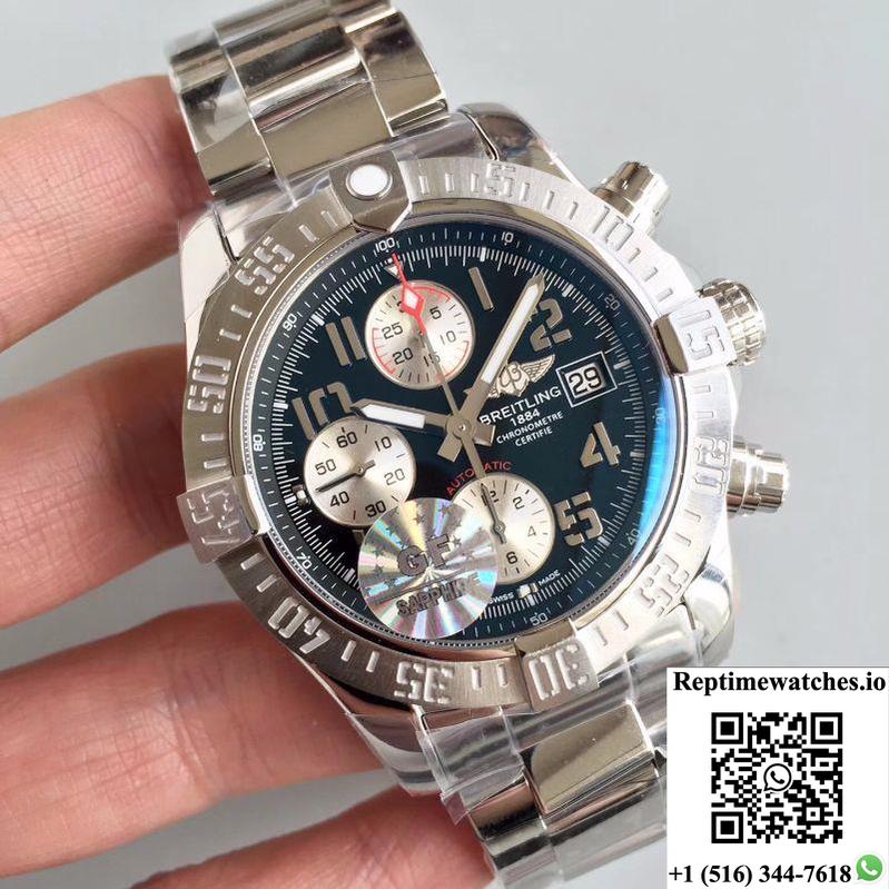 Breitling Avenger Ii A1338111/C870/158S/A20S.1 43Mm Gf Factory Blue Dial-Rep Time Watches