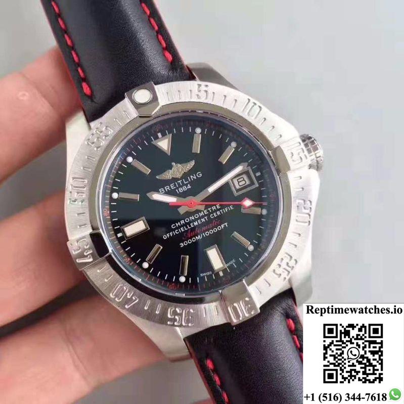 Breitling Avenger Ii Seawolf A1733110/Bc30/435X/A20Basa.1 Gf Factory Black Dial-Rep Time Watches