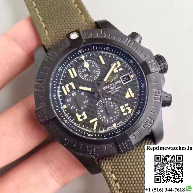 Breitling Avenger Ii Usa Military Limited Edition M133715N Gf Factory Fiber Dial-Rep Time Watches