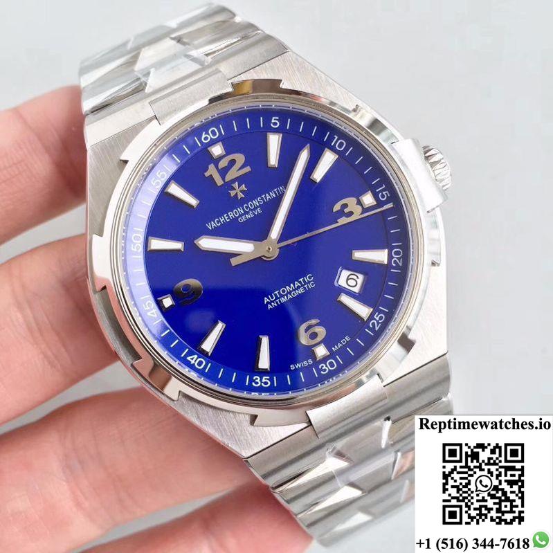 Vacheron Constantin Overseas 47040 Blue Dial Jj Factory-Rep Time Watches