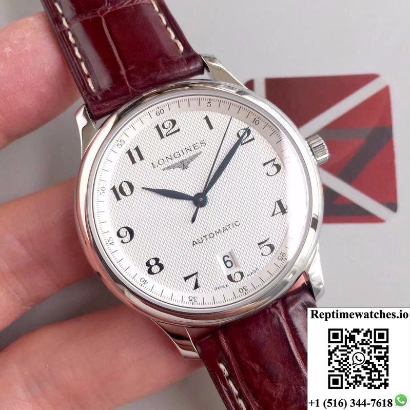 Longines Master Collection L2.628.4.78.3 Kz Factory White Dial-Rep Time Watches