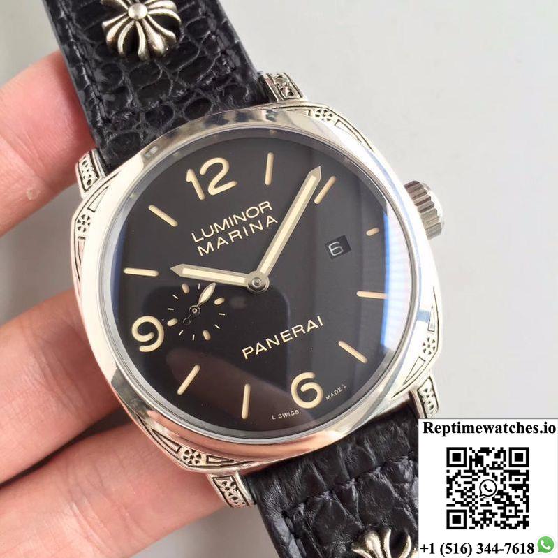 Panerai Radiomir 1940 Pam572 Xf Factory Black Dial-Rep Time Watches