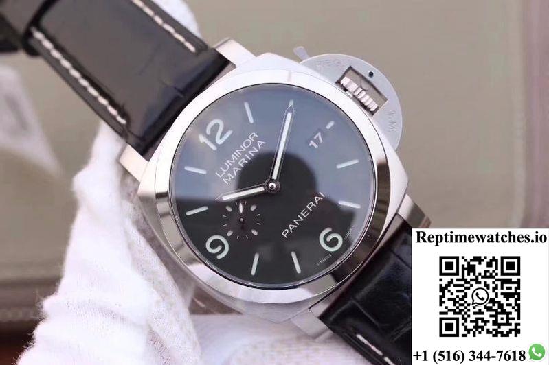 Panerai Luminor Marina 1950 Pam312 Vs Factory V2 Black Dial-Rep Time Watches
