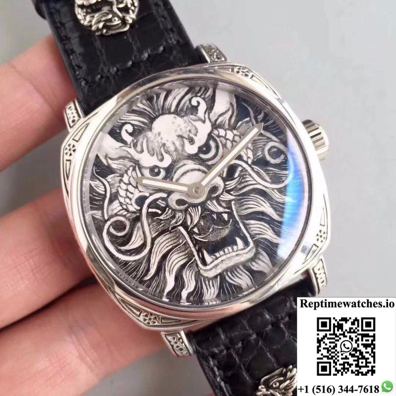Panerai Radiomir Firenze Hand-Drawn Dragon Pattern Dial-Rep Time Watches