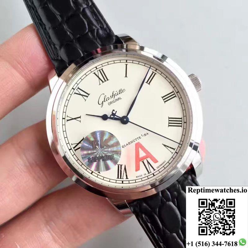 Glashutte Original Senator Excellence 1-39-52-01-02-04 V4 Stainless Steel Case White Dial Fk Factory-Rep Time Watches