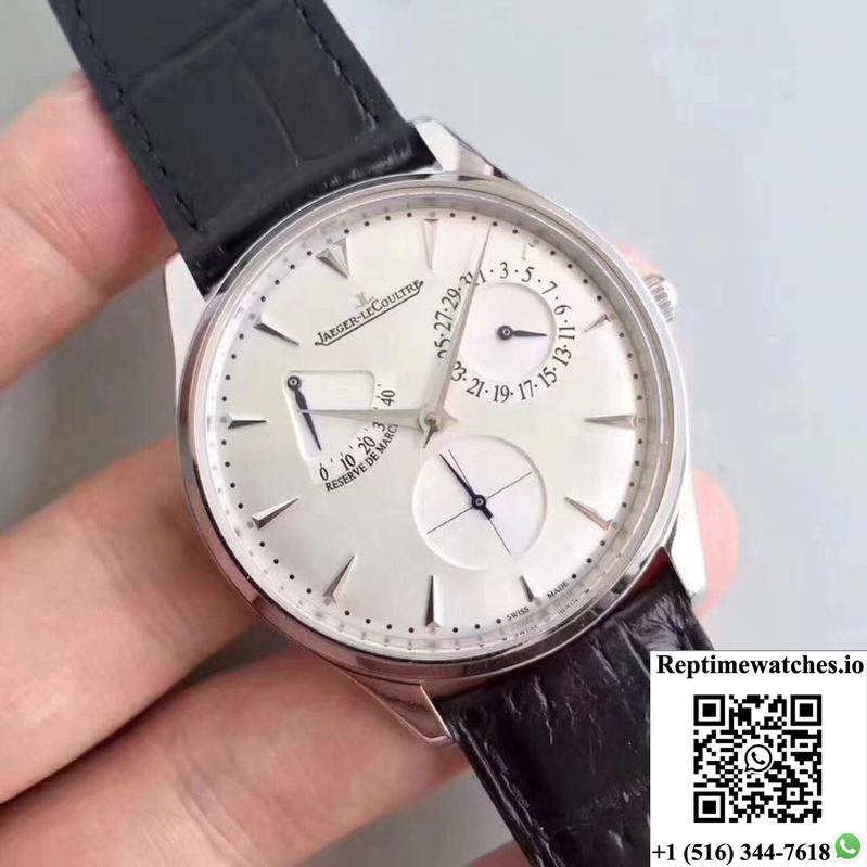 Jaeger-Lecoultre Master Ultra Thin Reserve De Marche 1378420 Zf Factory Silver Dial-Rep Time Watches
