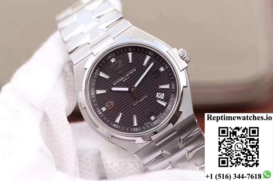 Vacheron Constantin Overseas 47040 Jj Factory Black Dial-Rep Time Watches