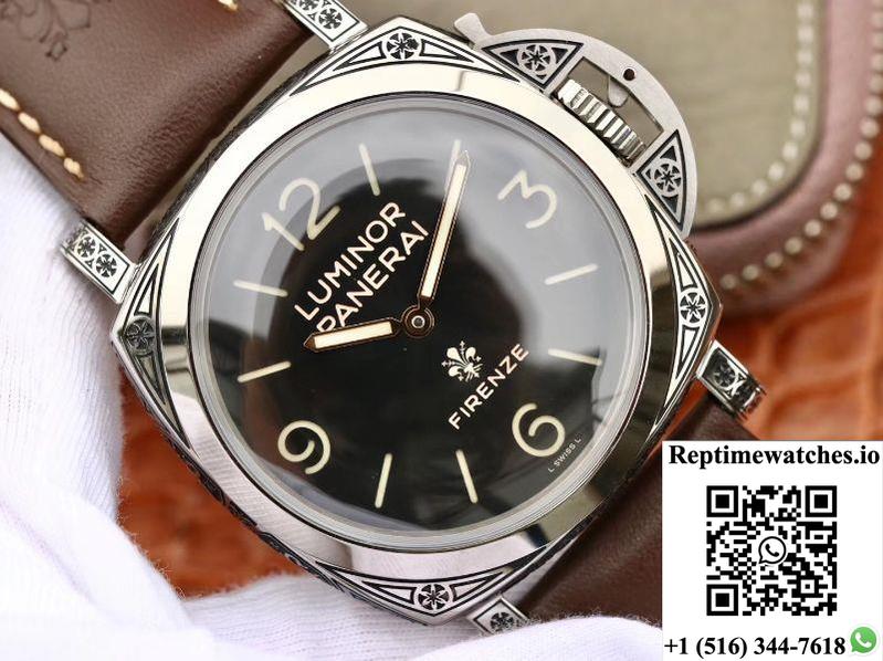 Panerai Luminor Firenze 1950 3 Days Pam00972 Black Dial-Rep Time Watches