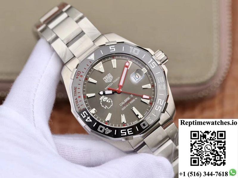 Tag Heuer Aquaracer Calibre 5 English Premier League Limited Way201D.Ba0927 Gray Dial-Rep Time Watches