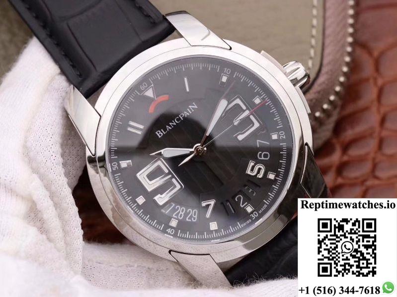 Blancpain L-Evolution 8805-1134-53B Black Dial-Rep Time Watches