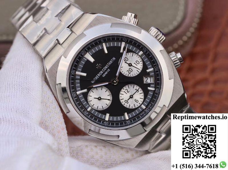 Vacheron Constantin Overseas 5500V/110A-B481 8F Factory Black Dial-Rep Time Watches