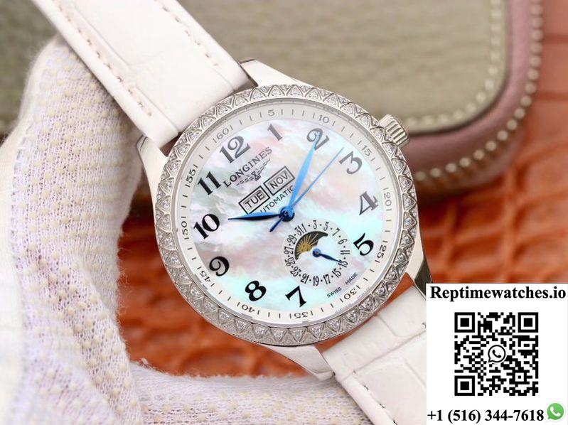 Longines Master Collection L2.503.0.83.3 Tw Factory Mother Of Pearl Dial-Rep Time Watches