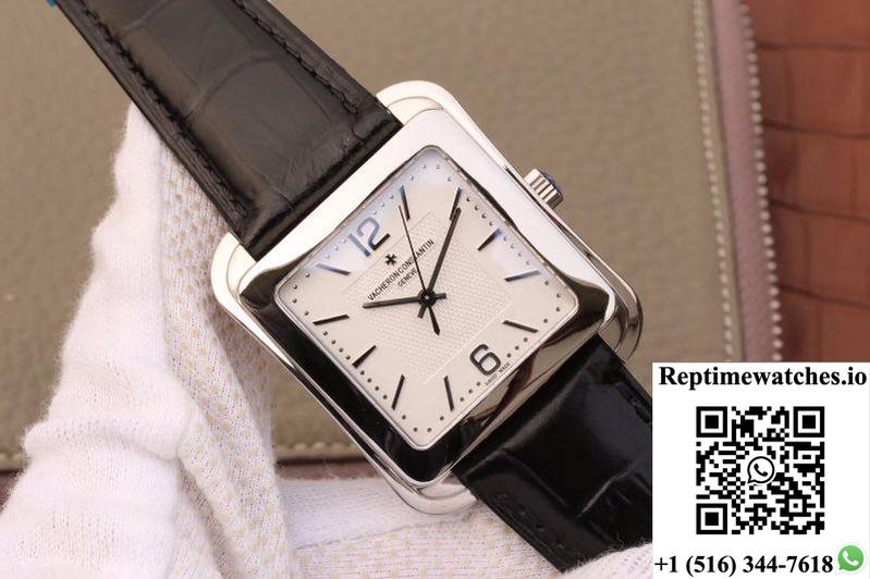 Vacheron Constantin Historiques Toledo 1951 86300 Gs Factory White Dial-Rep Time Watches