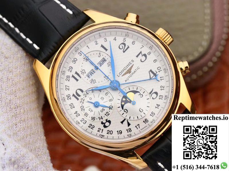 Longines Conquest Classic 18K Yellow Gold L27735787 Gs Factory White Dial-Rep Time Watches