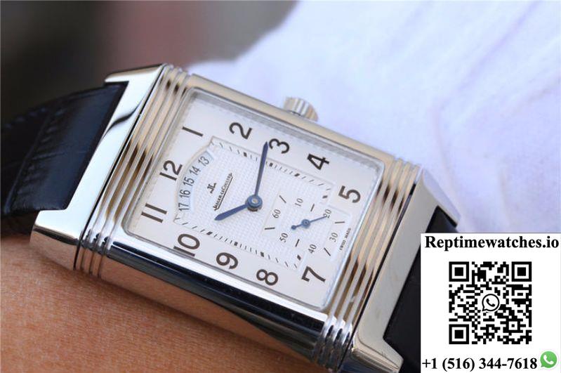 Jaeger-Lecoultre Grande Reverso Q3738420 Silver Dial-Rep Time Watches