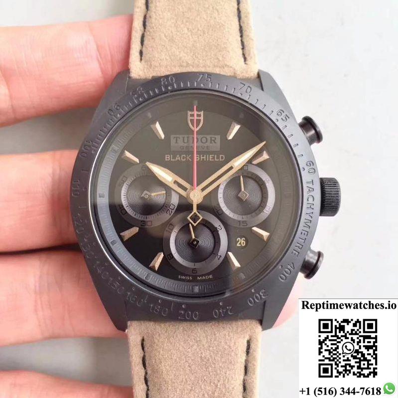 Tudor Fastrider Black Shield 42000Cn Zf Factory Black Dial-Rep Time Watches