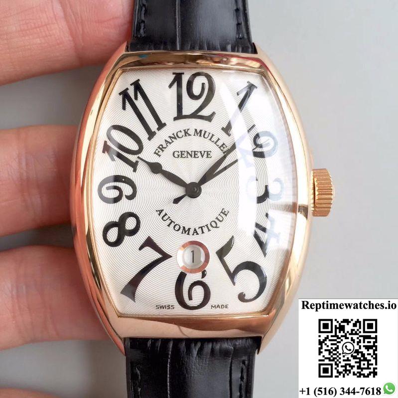 Franck Muller Casablanca Date 8880 C Dt Gf Factory V2 Silver Dial-Rep Time Watches