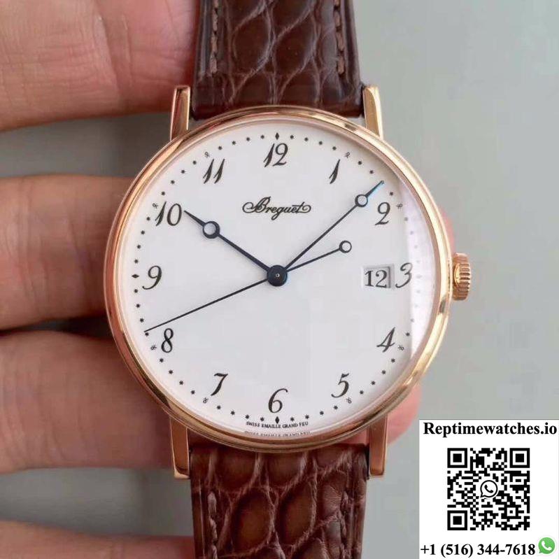 Breguet Classique 5177Br/29/9V6 Mks Factory White Dial-Rep Time Watches