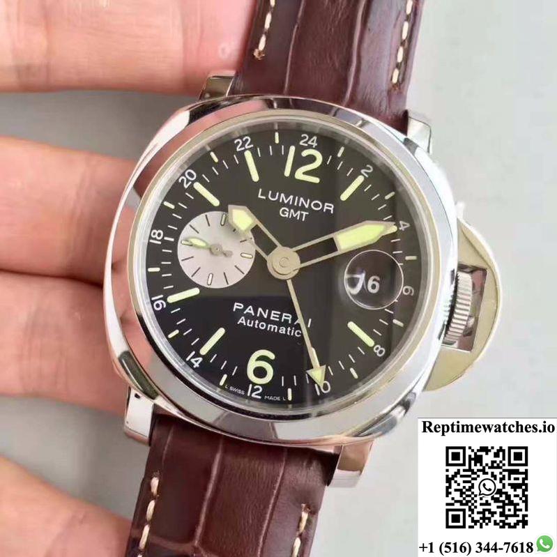 Panerai Luminor Gmt Pam088 Black Dial-Rep Time Watches