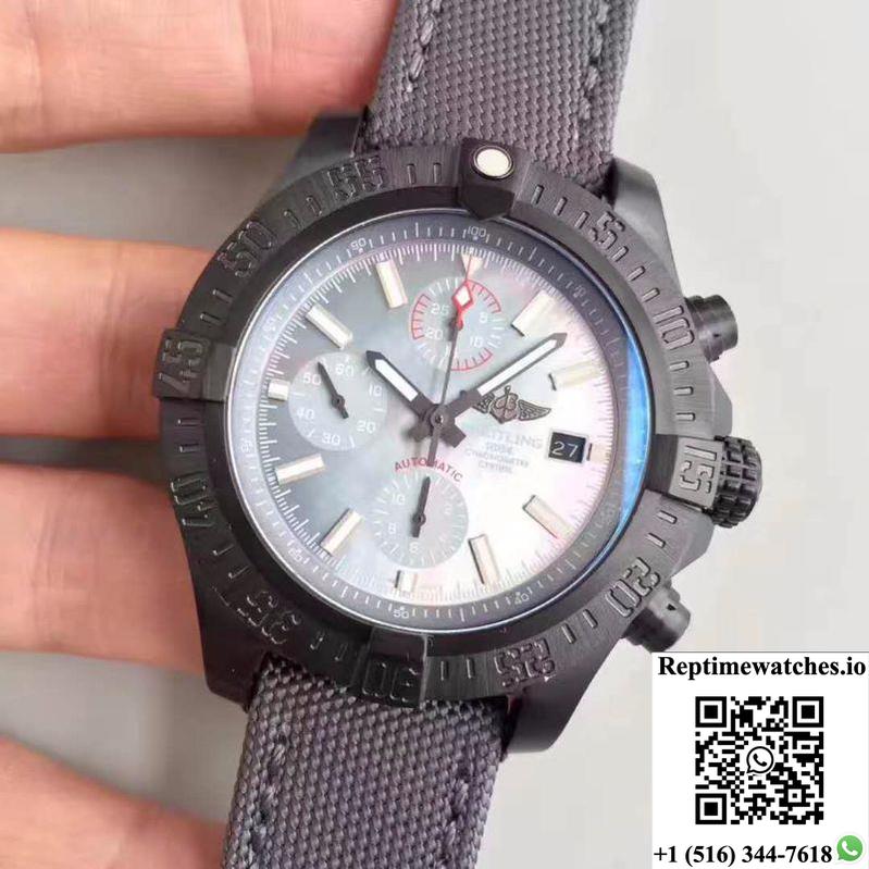 Breitling Avenger Ii Usa Military Limited Edition M13371Bu Gf Factory Mother Of Pearl Dial-Rep Time Watches