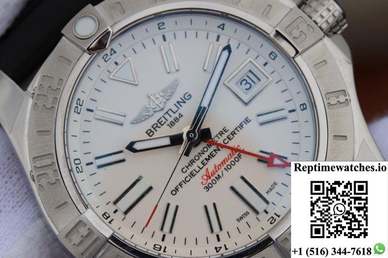 Breitling Avenger Ii Gmt A3239011/G778/153S Gf Factory White Dial-Rep Time Watches