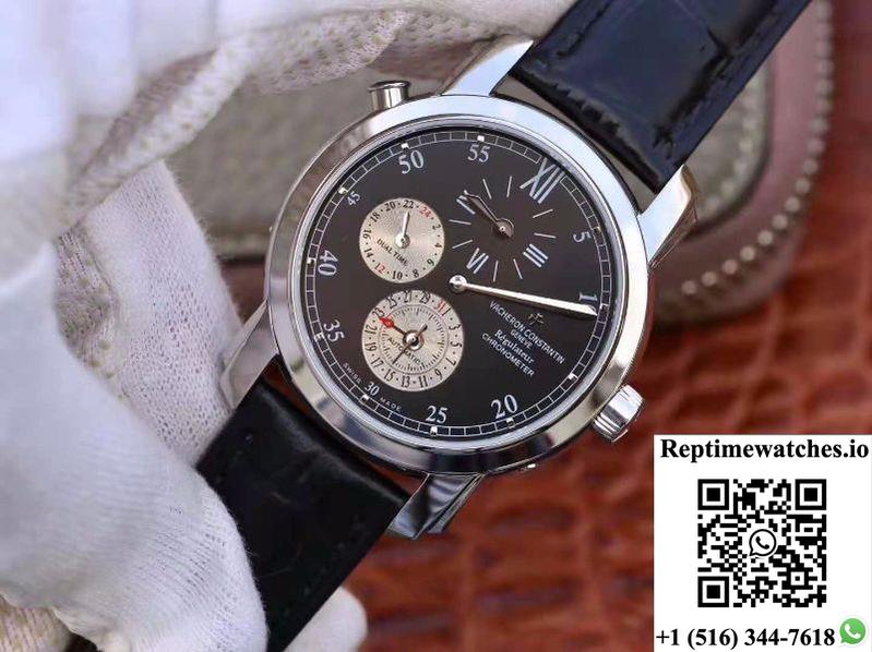 Vacheron Constantin Malte 42005/001G Tw Factory Black Dial-Rep Time Watches