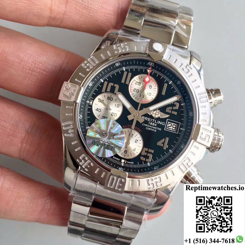 Breitling Avenger Ii A1338111/C870/158S/A20S.1 43Mm Gf Factory Blue Dial-Rep Time Watches